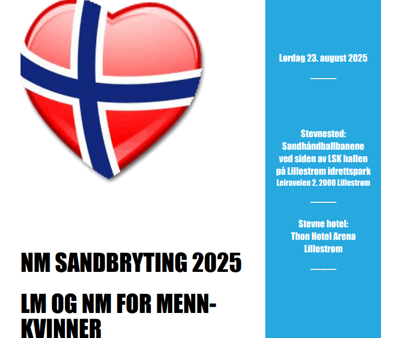 Påmelding NM i Sandbryting