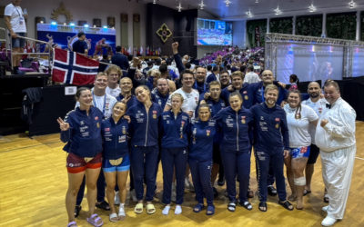 To VM-sølv til Norge i sumobryting